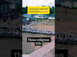 Unusual summer activities