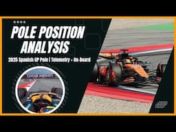 Oscar Piastri’s STUNNING Pole Lap Explained! | 2025 Spanish GP Qualifying Breakdown
