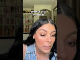 Quick & Sparkly  Smokey Eye Look | Cream Shadow + Glitter Topper