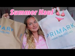 HUGE SUMMER PRIMARK HAUL👙🌴