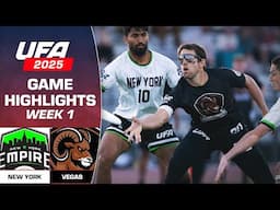 New York Empire at Vegas Bighorns | FULL GAME HIGHLIGHTS | April 25, 2025