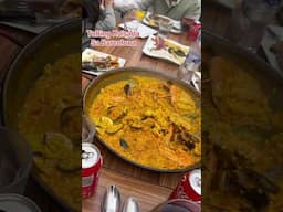 Paella in Barcelona Super delicious #shorts #barcelonavsvalencia  #barcelona