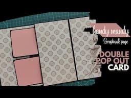 Double Pop-Out Card | Easy & Stunning Handmade Card Tutorial!