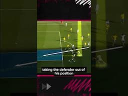 How strikers should move to score more! Vinicius Junior masterclass #footballtips #soccer #futbal