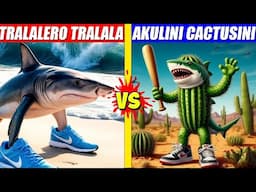 Tralalero Tralala vs Akulini Cactusini | SPORE