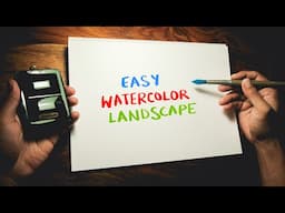 This Simple Trick Adds Instant Texture to Your Watercolors!