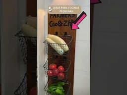 ✅5 Increíbles Ideas Para Cocinas Pequeñas 😅#Home #bath #decoration  #tips #ideas