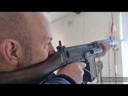 The Four Marksmanship Principles Demonstrated with a British Army L1A1 SLR Self Loading Rifle FN FAL