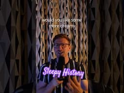 Check out our new channel, Sleepy History! Link in the comments 😌 #sleepstories #history