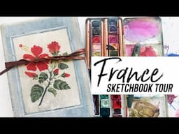 France Sketchbook Tour & Step by Step Composition Lesson