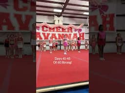 Day 41-45 of 60 Strong #disneyworld #cheermom #wellnessjourney