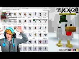 KreekCraft Reacts to Chicken Jockey in Roblox...