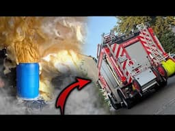 FEUERWEHR EINSATZ wegen GEFÄHRLICHSTEM EXPERIMENT (es brennt fast)