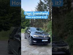 How practical is the 2025 Opel Grandland? #opel #opelgrandland