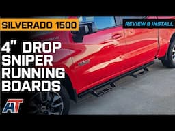 2019-2024 Silverado 1500 4-Inch Drop Sniper Running Boards Review & Install