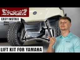 All Sports 4" and 6"  Lift Kit Install for Yamaha Drive 2 Golf Cart – Step-by-Step