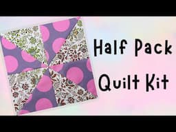 Block 2 from a Half Pack Quilt Kit