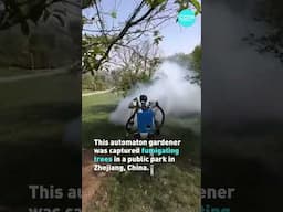 Robo-gardener smokes plants