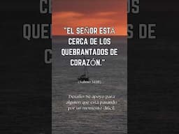 VUELVE A COMENZAR!!!🙏☀️♥️El Señor siempre está cerca de ti, te cuida y vela por ti... #Fe #evangelio