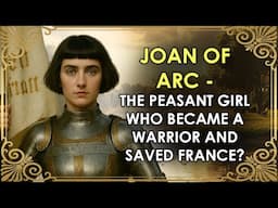 The Peasant Girl Who Became A Warrior And Saved France? | Joan of Arc