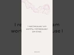 Screenshot the affirmation for your soul 💫