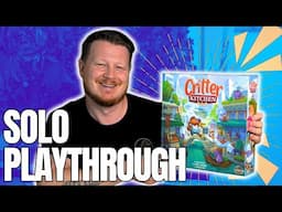 Critter Kitchen Board Game | Solo Playthrough