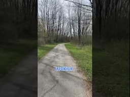Creepy nature path encounter during walk home #horror #creepy #scary #scarystories