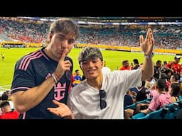 NOS METIMOS A LA CANCHA SIN ENTRADA PARA VER A MESSI