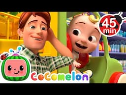 Family Grocery Day!  | Cocomelon 🍉 | Kids Learning Songs! |  Sing Along Nursery Rhymes 🎶