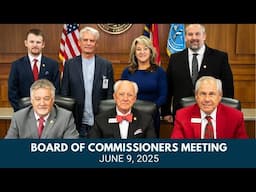 June 9, 2025 Dare County Board of Commissioners Meeting