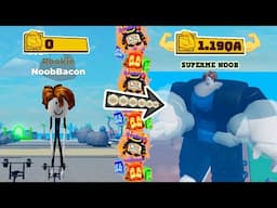 Noob Made 1QA (1 Quadrillion) Strength!! VERY EASY GAME! - Muscle Legends 💪