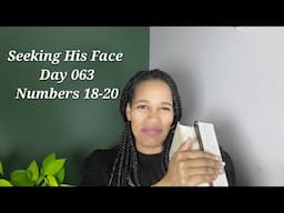 Day 063 Numbers 18-20 | Read the Bible in One Year Chronologically | Grace Filled