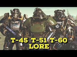 The Lore of the T-series Power Armor
