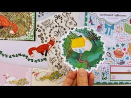 physical junk journal kits! ✿ i made my first stickers at home ✿