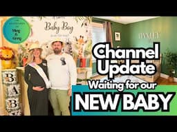Expecting our Baby Boy - Our Disney Animal Kingdom Nursery   & Baby Shower - Channel & Life Update
