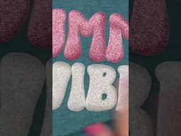 Be sure to add glitter puff HTV to your next project! #glitter #htv