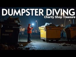 Dumpster Diving Gold Mine! This Charity Shop Throws Everything Out