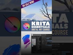 Learn Krita for Under $5! - ⭐️⭐️⭐️⭐️⭐️ Digital Art Course #digitalart #krita