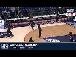 Wells Fargo Warm-Ups