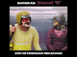 Nebes sikit first time jumpa depan-depan. 🦇 #KeluangMan #PZTM