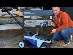 LitheLi EasySurge Self Propelled Lawn Mower Unboxing & Setup