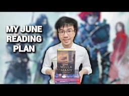 My June 2025 Reading Plan! (Reading Anticipated Books and The Will of the Many Reread)