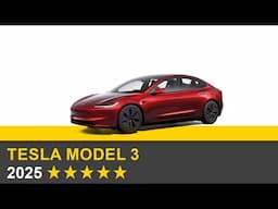 Euro NCAP Crash & Safety Tests of Tesla Model 3 2025