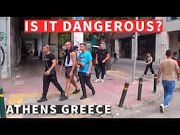 Is Athens Greece Dangerous? Walking From Viktoria to Omonia