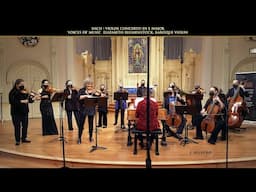 Bach: Violin Concerto in E Major BWV 1042, I. Allegro. Elizabeth Blumenstock, baroque violin 8K