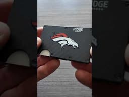 Ridge Carbon Fiber NFL Teams Wallet! #ridgewallet #minimalistwallet #giftideas