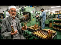 How 9mm BULLETS Are Manufactured | amazing Production Process