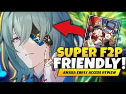 AMAZING F2P DAMAGE! Anaxa Early Access First Impressions - F2P Anaxa Showcase & Review - Star Rail