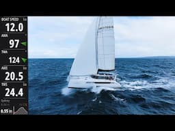 We STRESS TEST the Seawind 1370 Catamaran offshore🌊...sailing with PERFORMANCE DATA📈