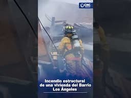 🔥 Incendio en una vivienda al parecer por una vela 🔥
